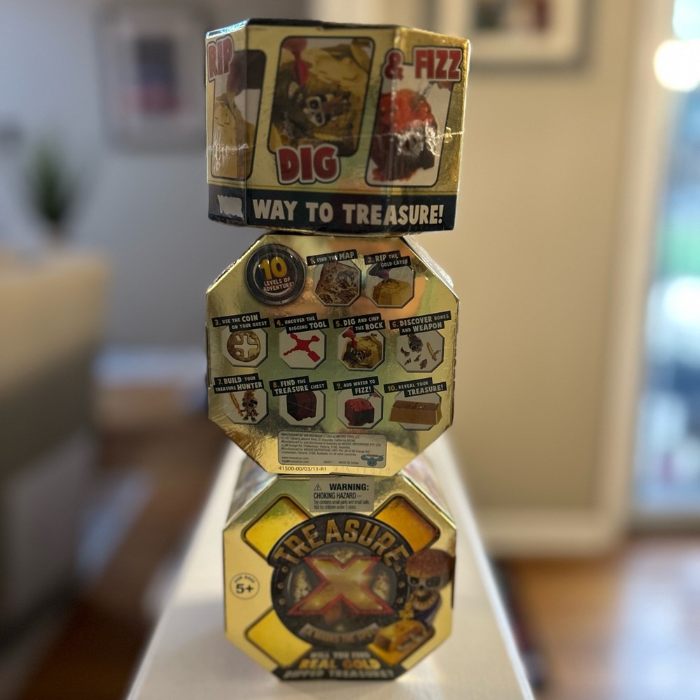 New, still in plastic! Treasure X Toys